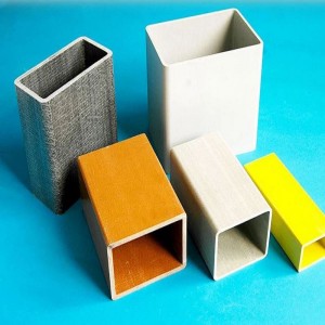 FRP impultrudowana prostokątna rurka